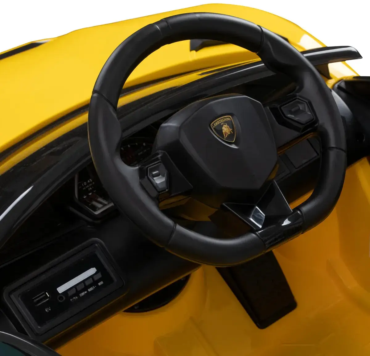 Кресло парикмахерское детское Gabbiano Lamborgini 155291 (Yellow) - 6