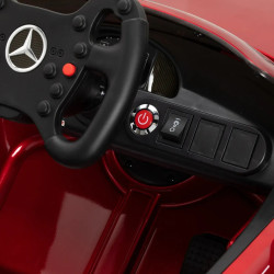 Scaun de frizerie pentru copii Gabbiano Mercedes 155292 (Red) Thumb