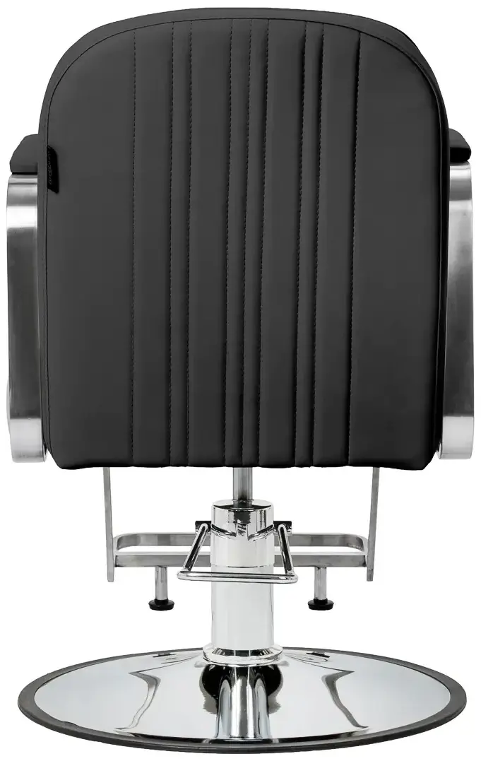 Кресло парикмахерское Gabbiano Acri 155720 (Black/Silver) - 4
