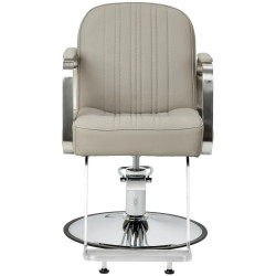 Кресло парикмахерское Gabbiano Acri 155721 (Beige/Silver) Thumb