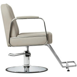Кресло парикмахерское Gabbiano Acri 155721 (Beige/Silver) Thumb