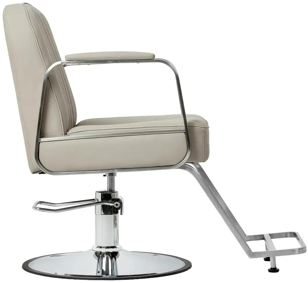 Кресло парикмахерское Gabbiano Acri 155721 (Beige/Silver) - 5