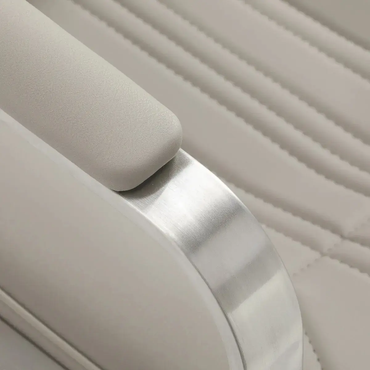 Кресло парикмахерское Gabbiano Acri 155721 (Beige/Silver) - 6