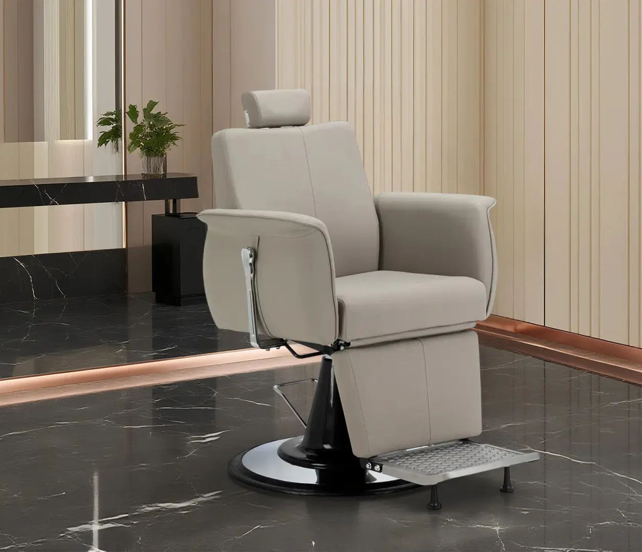 Fotoliu de coafor Gabbiano Athena 155288 (Grey)