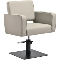 Fotoliu de coafor Gabbiano Bilbao 154201 (Greige/Black) Thumb