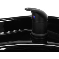 Кресло парикмахерское Gabbiano Bilbao 154208 (Black) Thumb