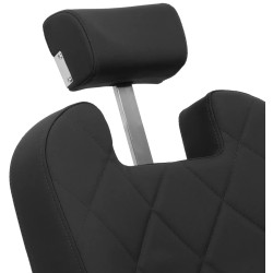 Кресло парикмахерское Gabbiano Bruno 153410 (Black/Grey) Thumb