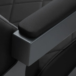 Кресло парикмахерское Gabbiano Bruno 153410 (Black/Grey) Thumb