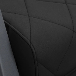 Кресло парикмахерское Gabbiano Bruno 153410 (Black/Grey) Thumb