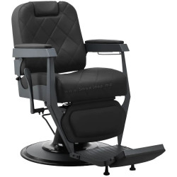 Кресло парикмахерское Gabbiano Bruno 153410 (Black/Grey)