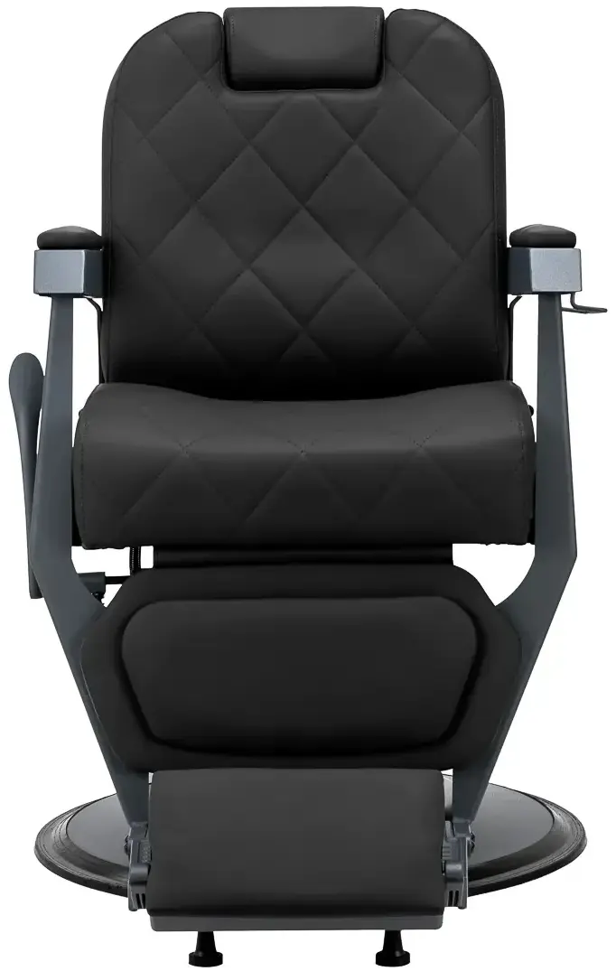 Кресло парикмахерское Gabbiano Bruno 153410 (Black/Grey) - 16