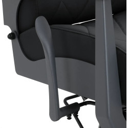 Кресло парикмахерское Gabbiano Bruno 153410 (Black/Grey) Thumb