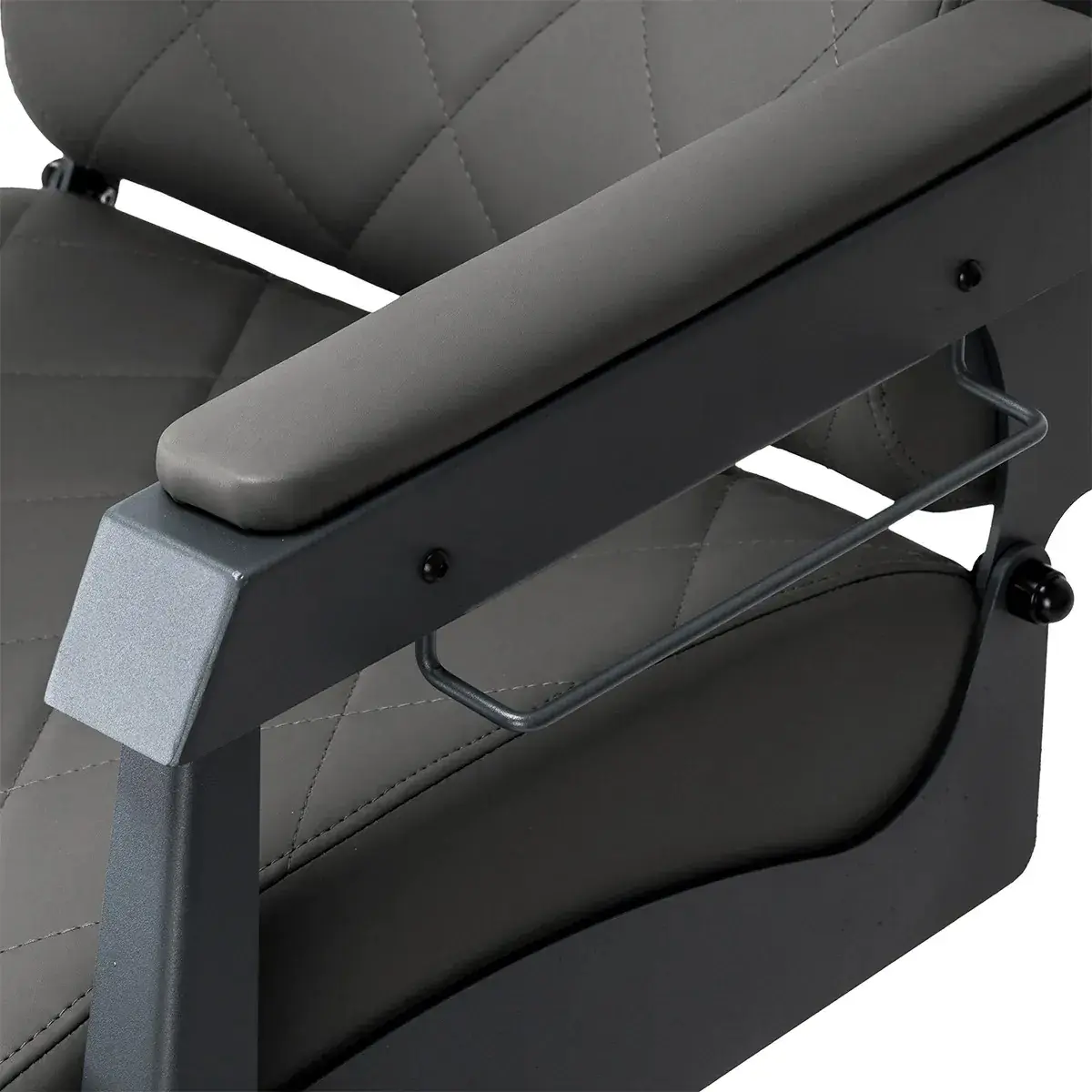 Кресло парикмахерское Gabbiano Bruno 155762 (Grey) - 13