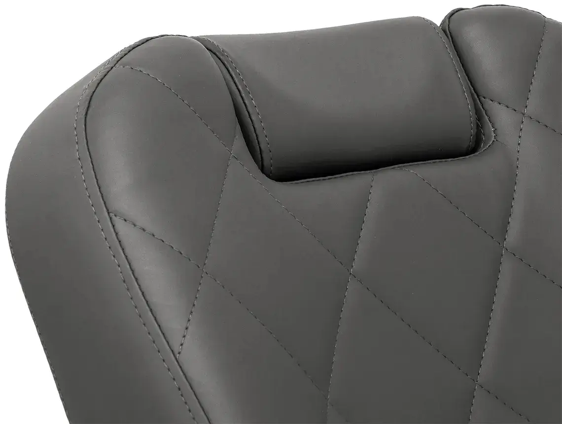 Кресло парикмахерское Gabbiano Bruno 155763 (Grey/Black) - 9