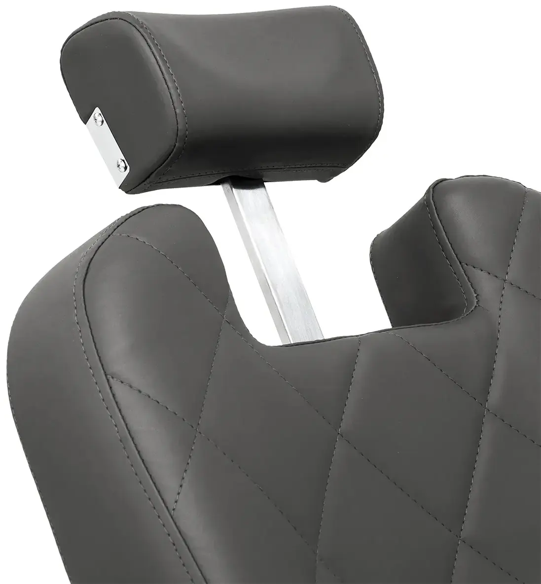 Кресло парикмахерское Gabbiano Bruno 155763 (Grey/Black) - 8