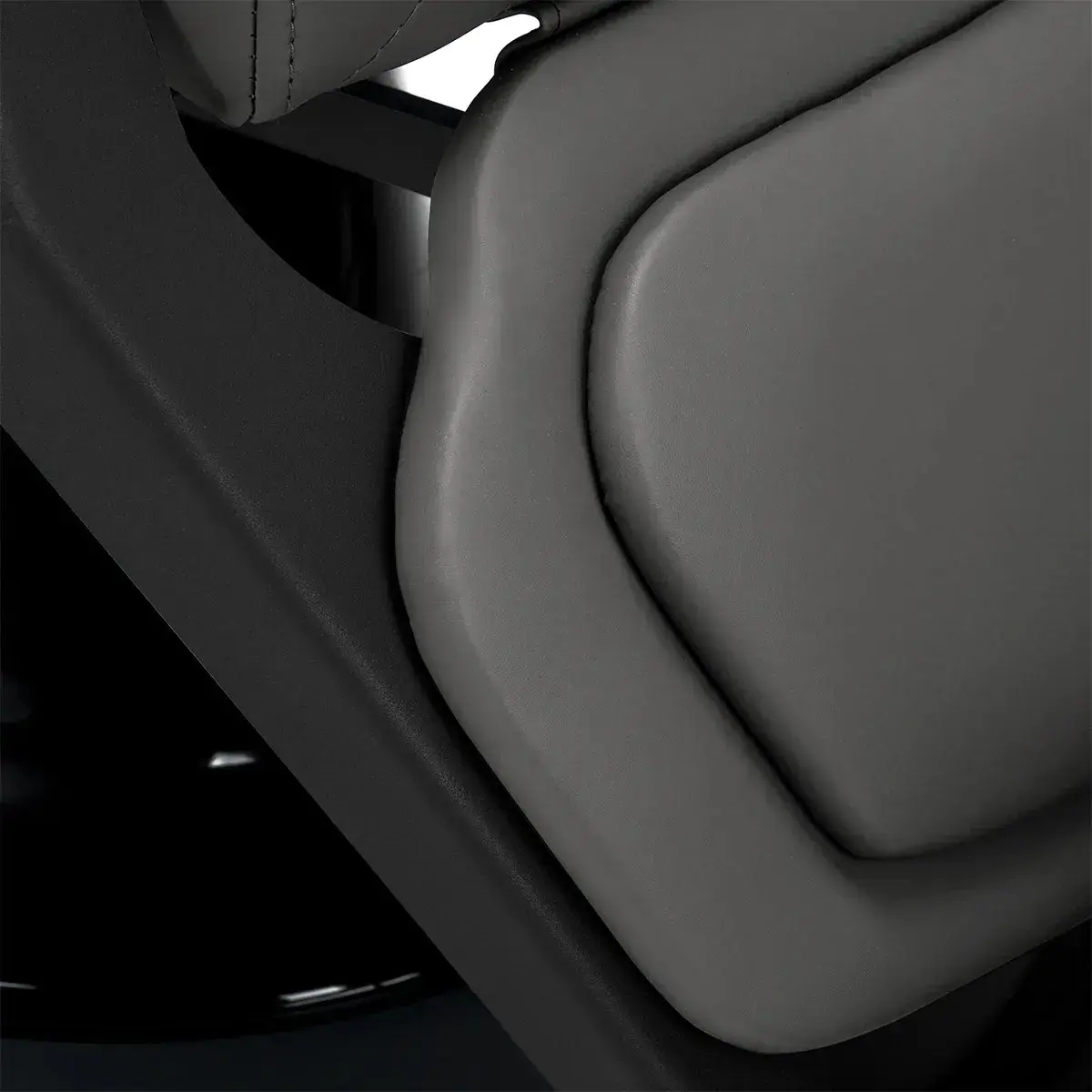 Кресло парикмахерское Gabbiano Bruno 155763 (Grey/Black) - 7