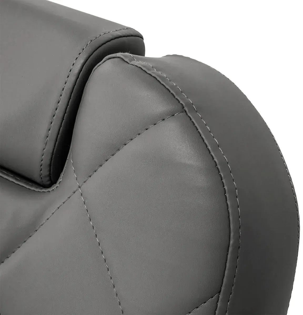 Кресло парикмахерское Gabbiano Bruno 155763 (Grey/Black) - 4