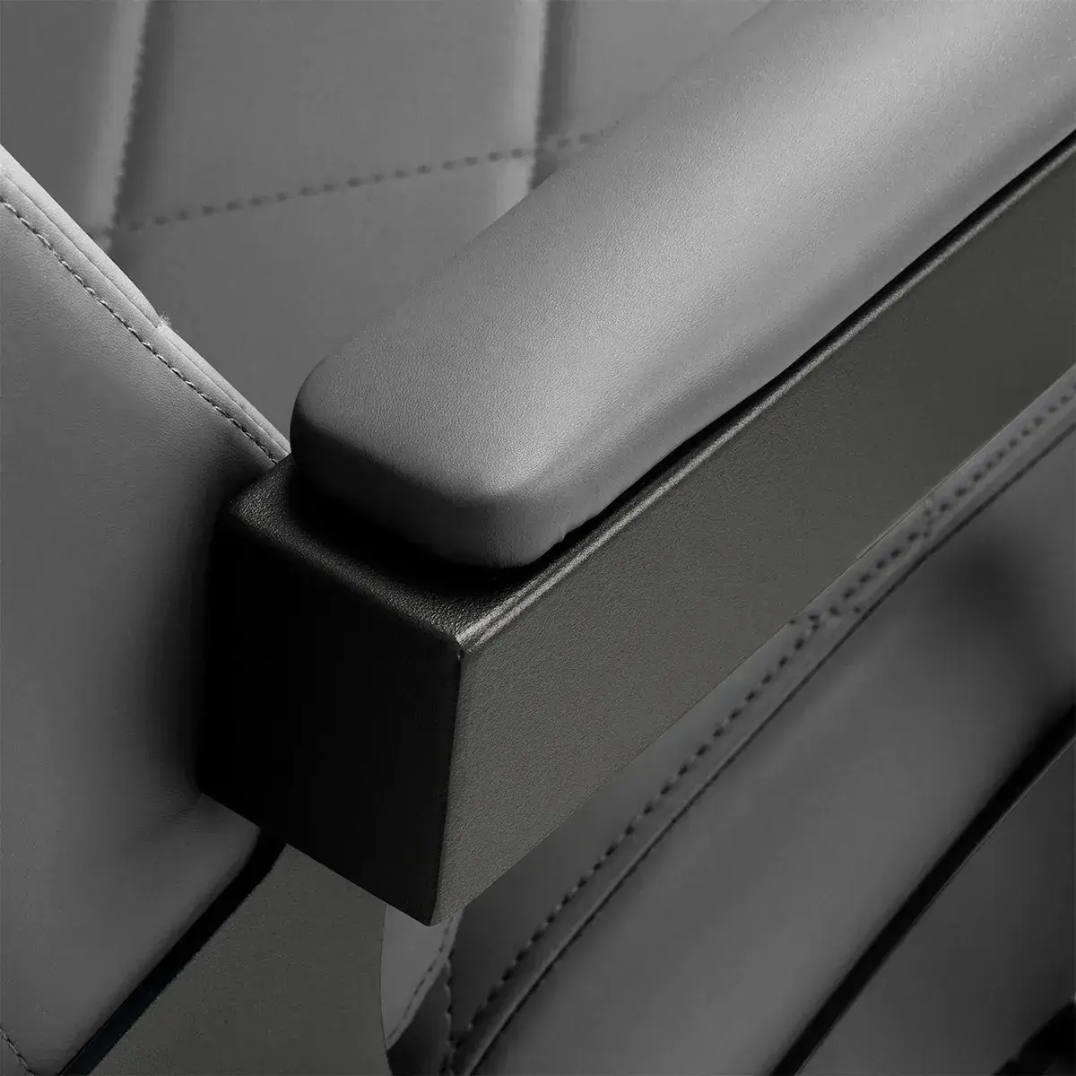 Кресло парикмахерское Gabbiano Bruno 155763 (Grey/Black) - 3