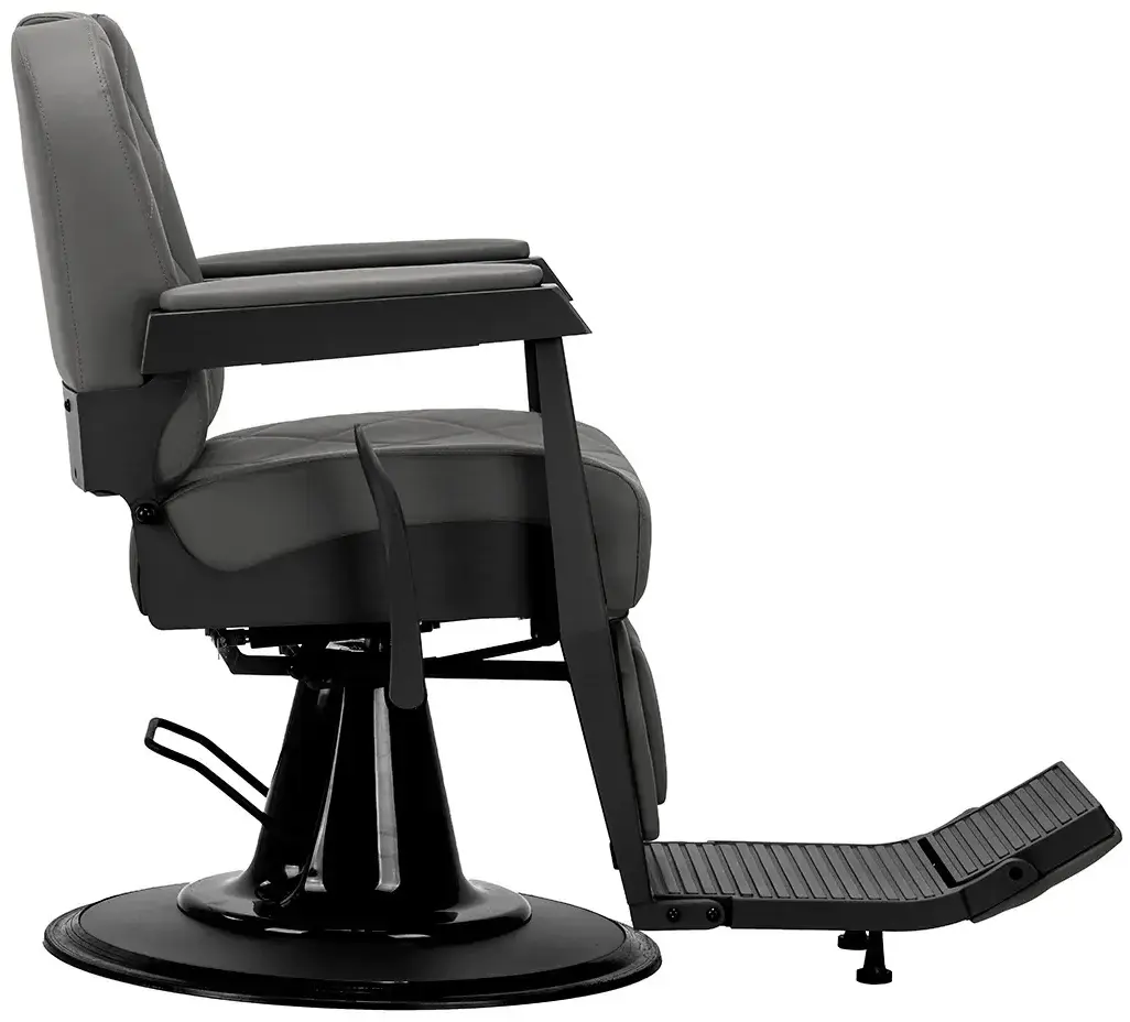 Кресло парикмахерское Gabbiano Bruno 155763 (Grey/Black) - 18