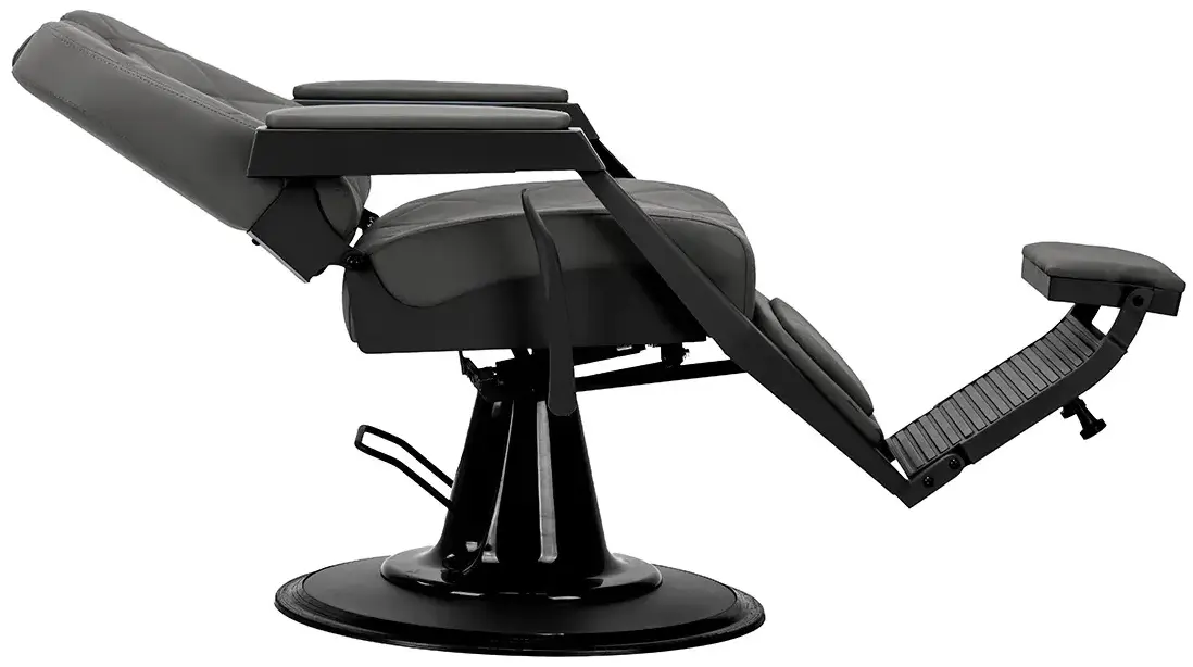 Кресло парикмахерское Gabbiano Bruno 155763 (Grey/Black) - 17