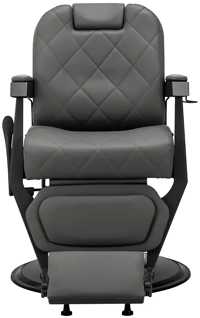 Кресло парикмахерское Gabbiano Bruno 155763 (Grey/Black) - 16