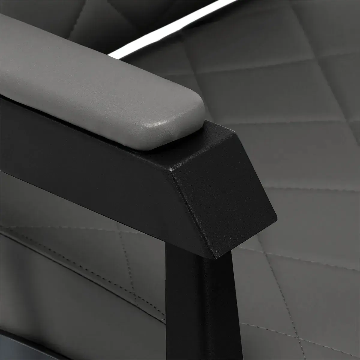 Кресло парикмахерское Gabbiano Bruno 155763 (Grey/Black) - 14