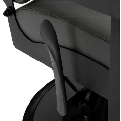 Кресло парикмахерское Gabbiano Bruno 155763 (Grey/Black) Thumb