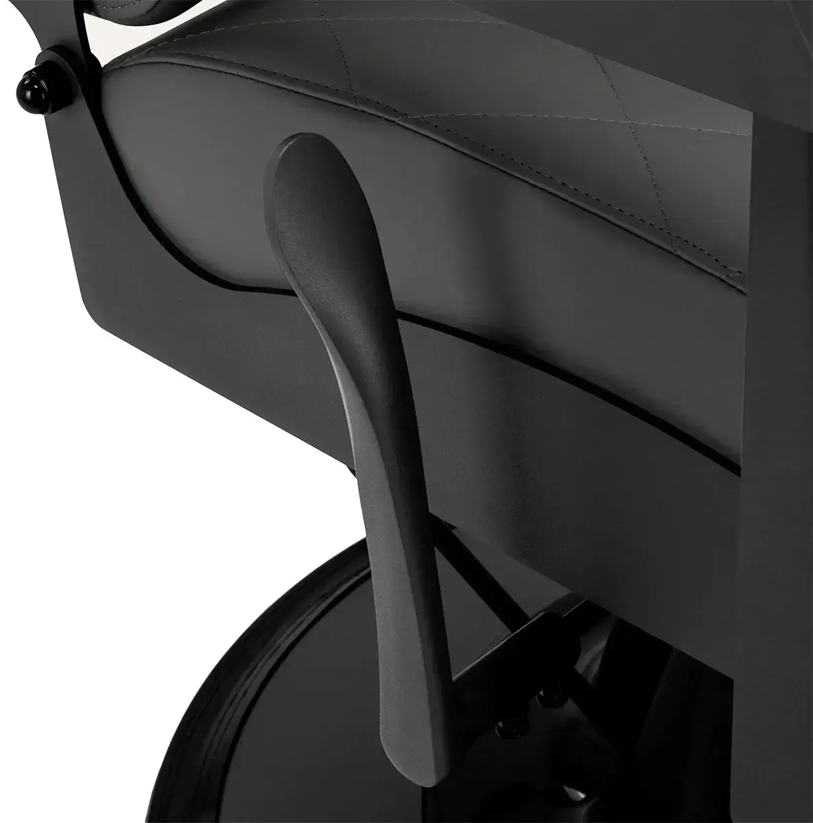 Кресло парикмахерское Gabbiano Bruno 155763 (Grey/Black) - 12