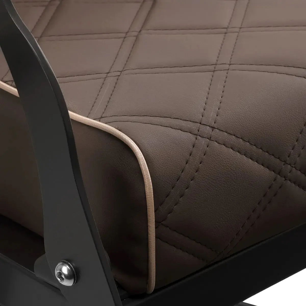 Кресло парикмахерское Gabbiano Carlos 148988 (Brown/Black)