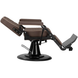 Кресло парикмахерское Gabbiano Carlos 148988 (Brown/Black) Thumb
