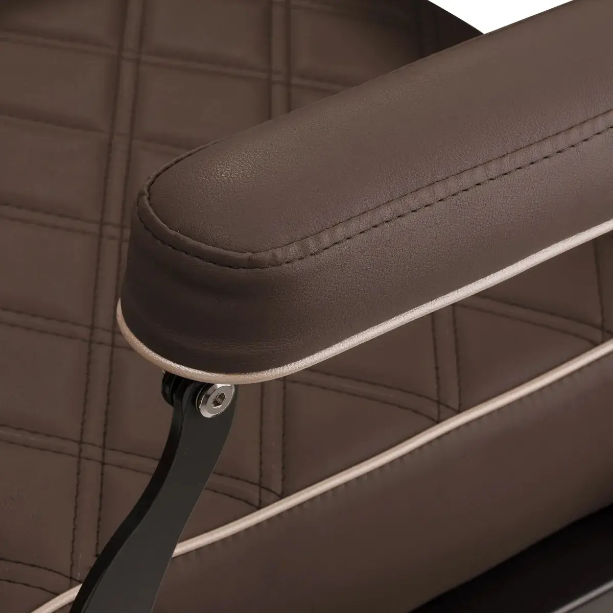 Кресло парикмахерское Gabbiano Carlos 148988 (Brown/Black)