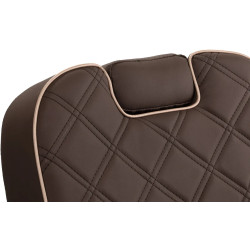 Кресло парикмахерское Gabbiano Carlos 148988 (Brown/Black) Thumb
