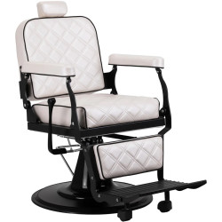 Fotoliu de coafor Gabbiano Carlos Extra 148986 (Pearl/Black) Thumb