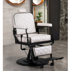 Fotoliu de coafor Gabbiano Carlos Extra 148986 (Pearl/Black)