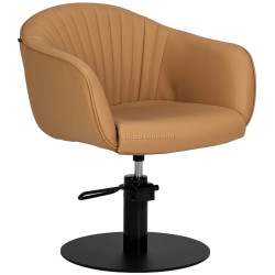 Fotoliu de coafor Gabbiano Copenhagen 154390 (Caramel/Black)