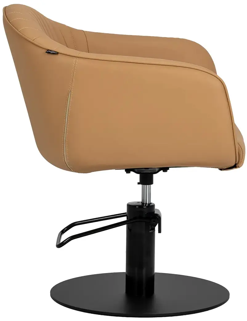 Fotoliu de coafor Gabbiano Copenhagen 154390 (Caramel/Black) - 4