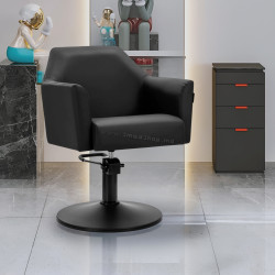 Fotoliu de coafor Gabbiano Davos 153421 (Black)