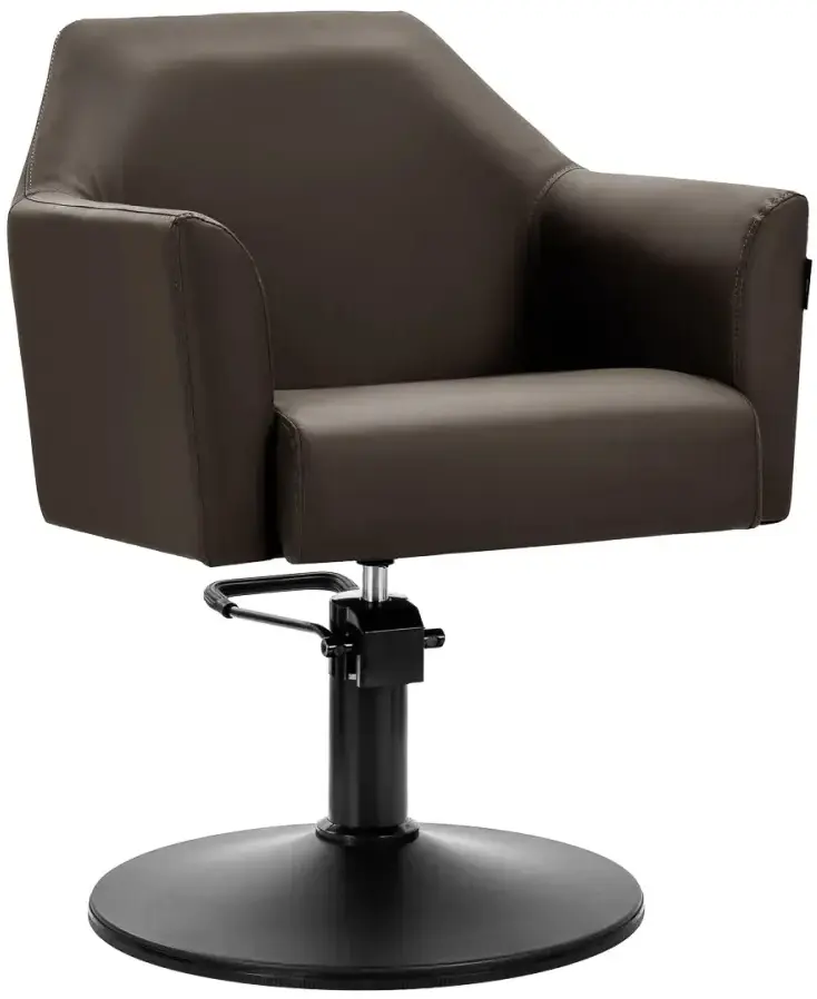 Кресло парикмахерское Gabbiano Davos 153422 (Brown/Black) - 2