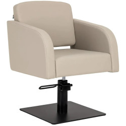 Кресло парикмахерское Gabbiano Elda 154198 (Greige/Black) Thumb