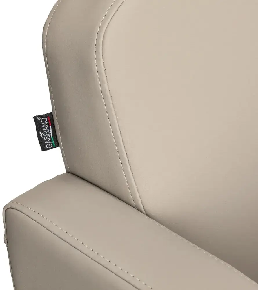Кресло парикмахерское Gabbiano Elda 154198 (Greige/Black) - 10