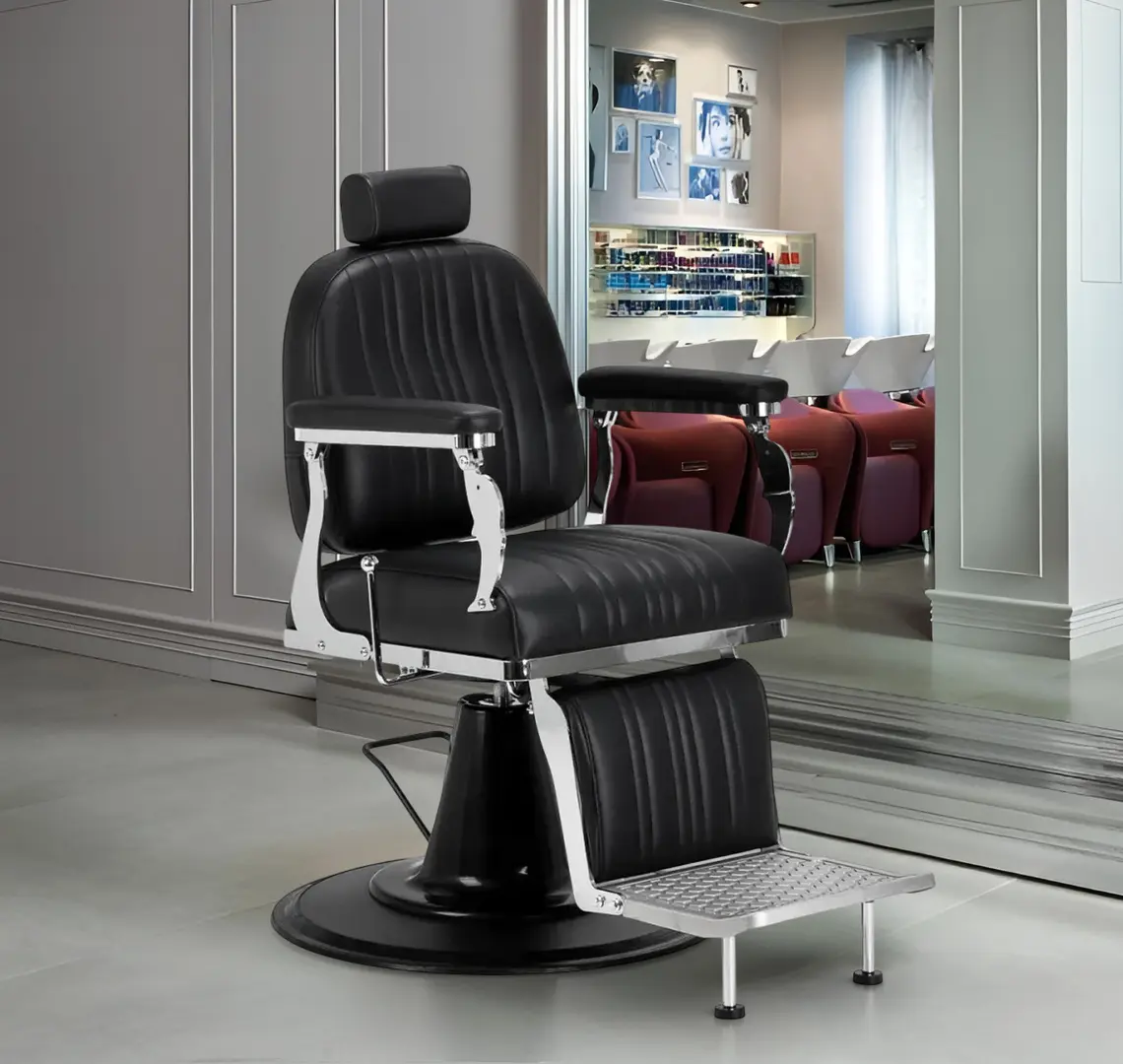 Fotoliu de coafor Gabbiano Elias 155287 (Black)