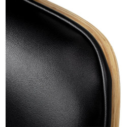 Кресло парикмахерское Gabbiano Florencja 155651 (Black/Walnut) Thumb