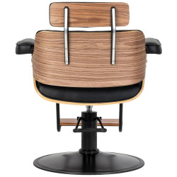 Кресло парикмахерское Gabbiano Florencja 155651 (Black/Walnut) Thumb
