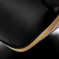 Кресло парикмахерское Gabbiano Florencja 155651 (Black/Walnut) Thumb
