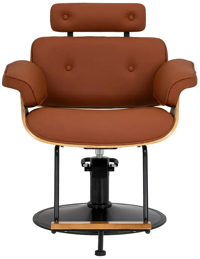 Кресло парикмахерское Gabbiano Florencja 155652 (Brown/Black/Natural) - 4