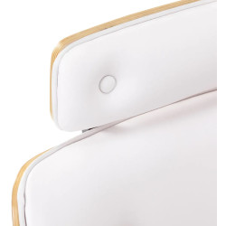 Кресло парикмахерское Gabbiano Florencja 155653 (White/Natural) Thumb