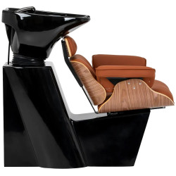 Кресло парикмахерское Gabbiano Florencja 155654 (Black/Brown) Thumb