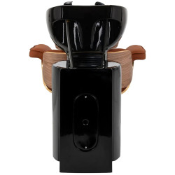 Кресло парикмахерское Gabbiano Florencja 155654 (Black/Brown) Thumb