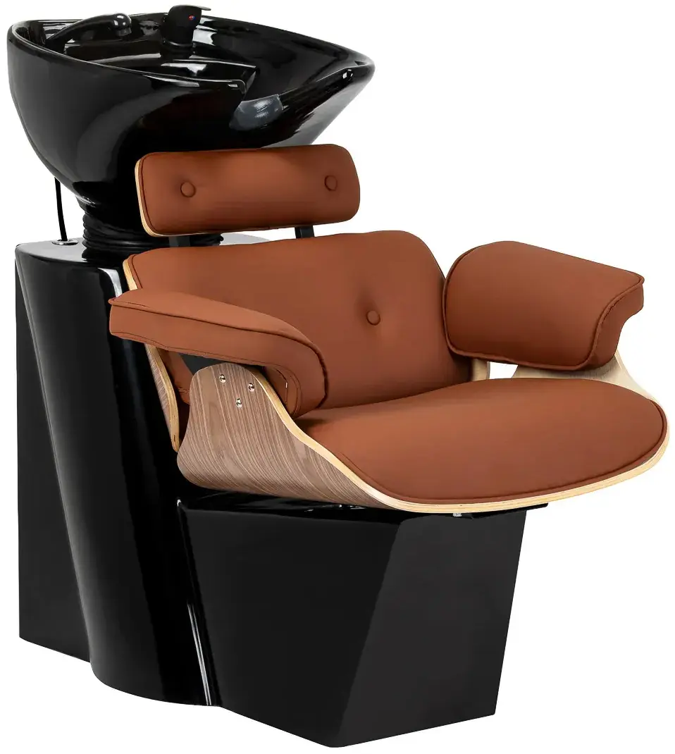 Кресло парикмахерское Gabbiano Florencja 155654 (Black/Brown)