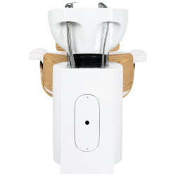 Кресло парикмахерское Gabbiano Florencja 155655 (White/Natural) Thumb